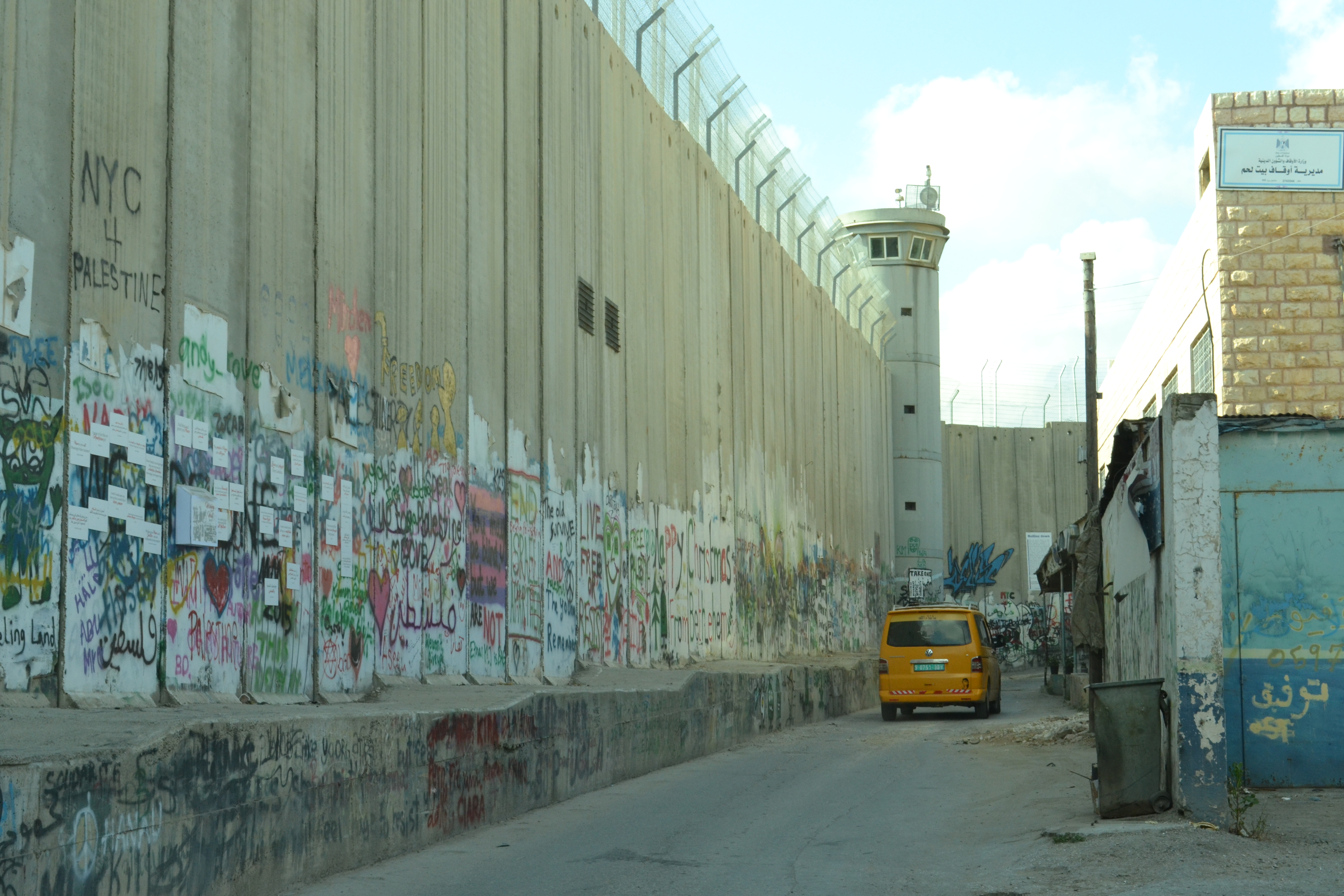 Israel's Wall, Beit Jala, occupied Palestine (David Kattenburg)