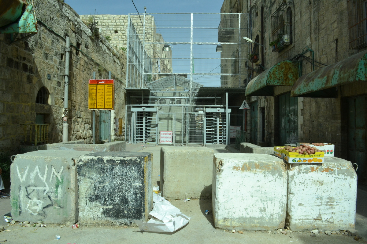 Checkpoint 56, occupied Hebron